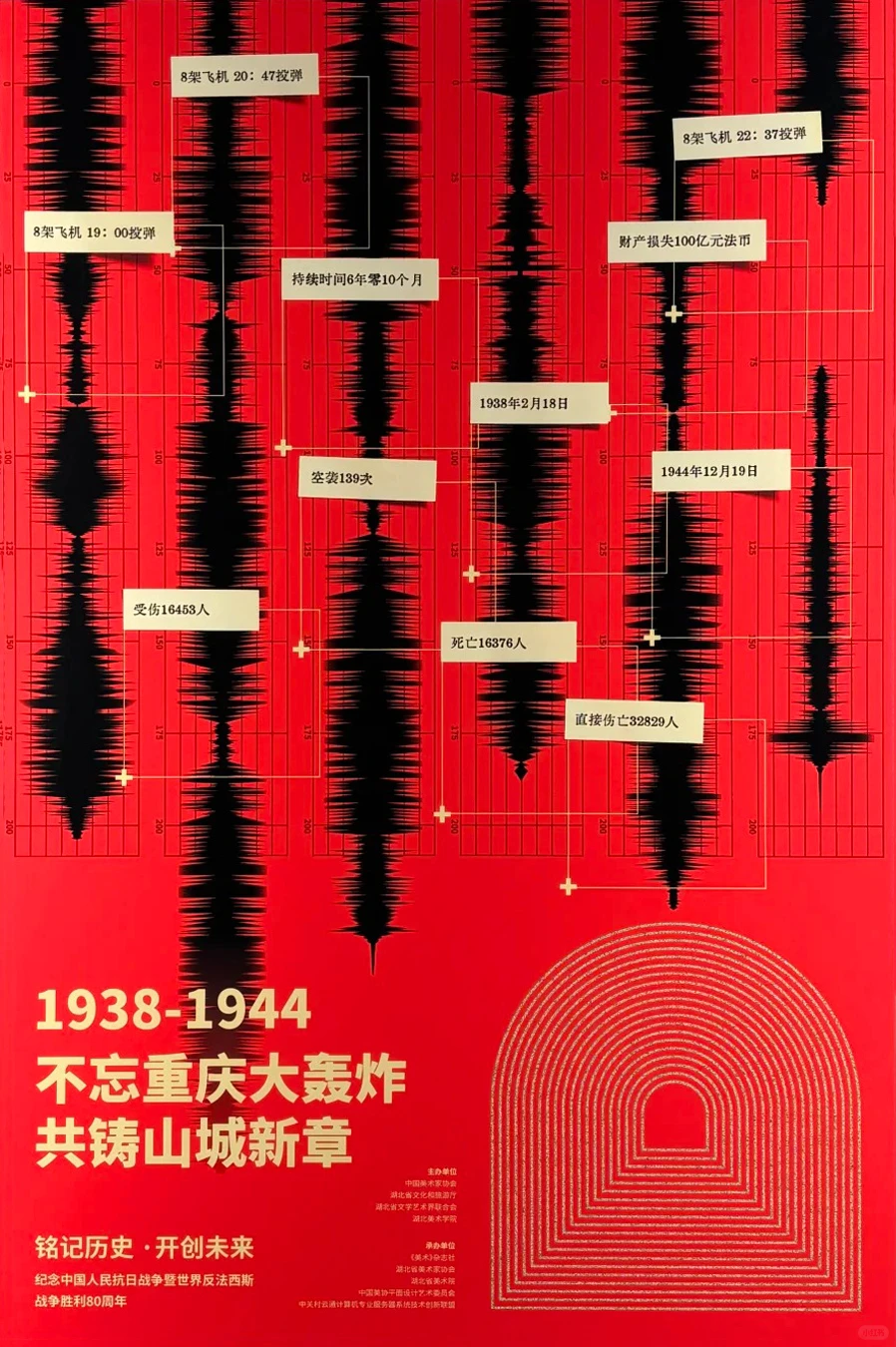 铭记历史·开创未来海报设计展 入选作品三
