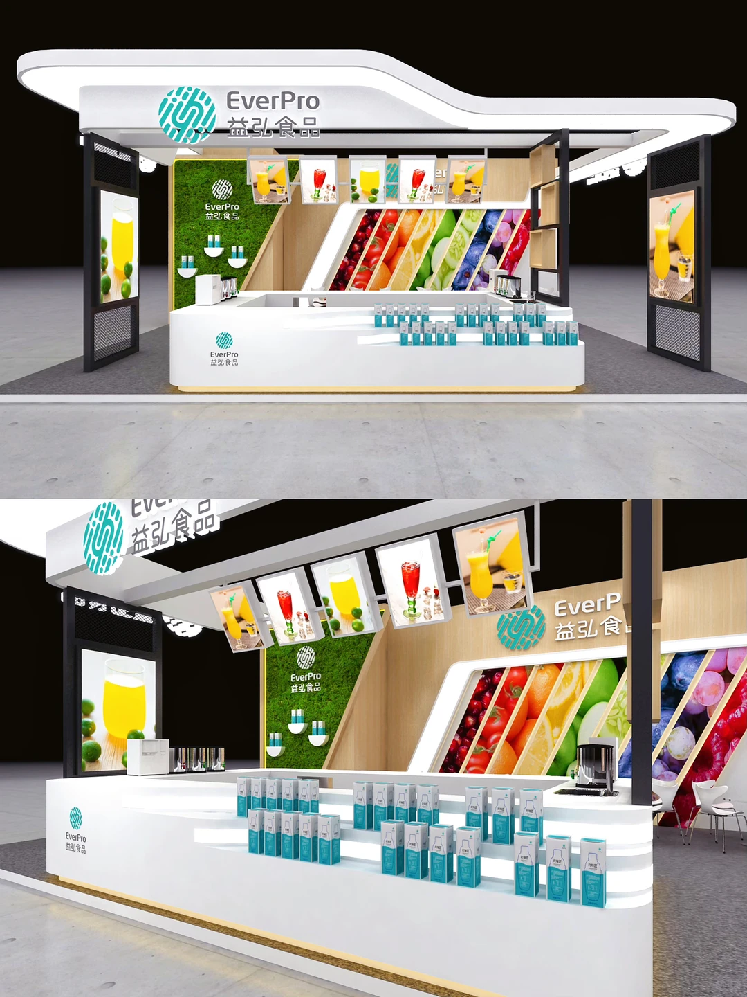 ?Hotelex 72平酒用展｜F IC糖酒会展台搭建