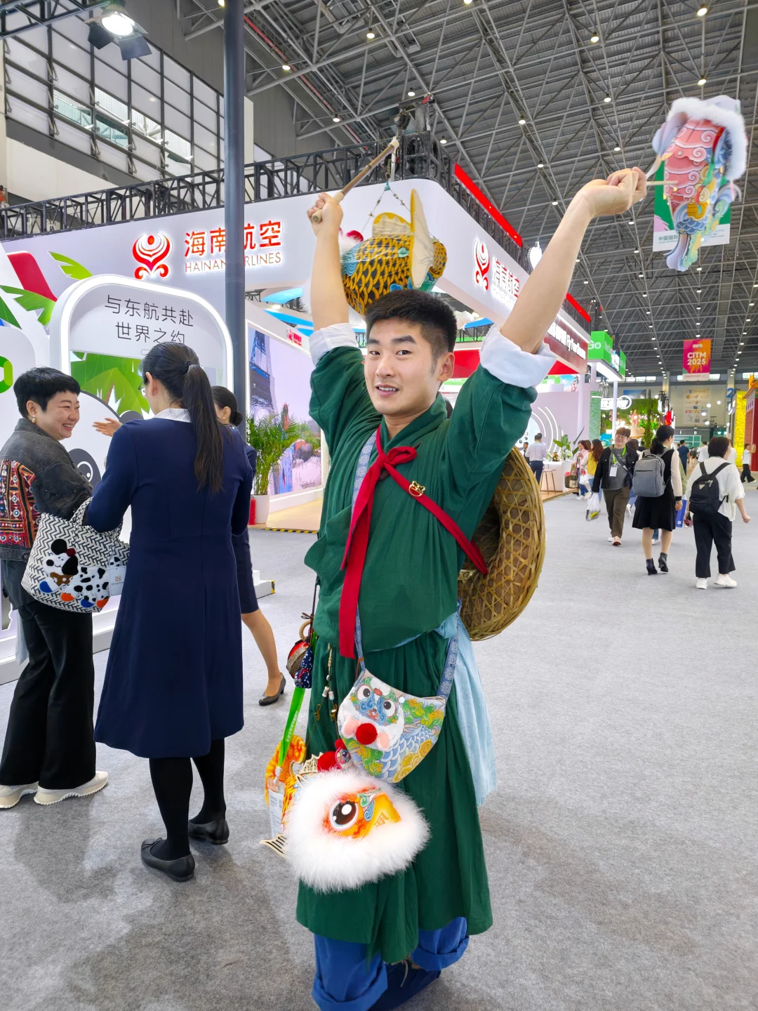 商丘鱼灯登陆海口的一天