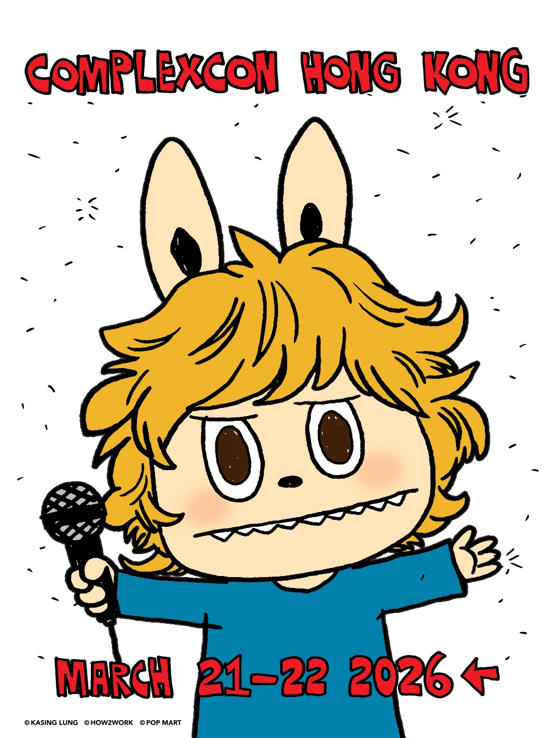 LABUBU 十周年巡展可以看到龙家升的手稿！