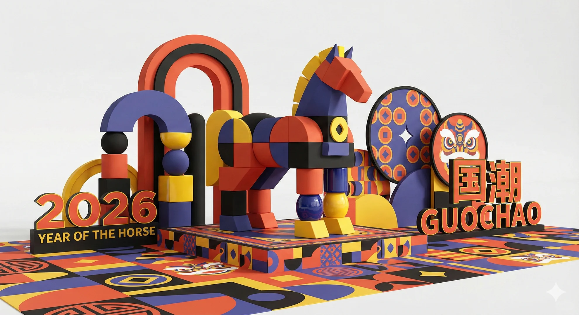 如何制作马年文创美陈展？吼吼看！