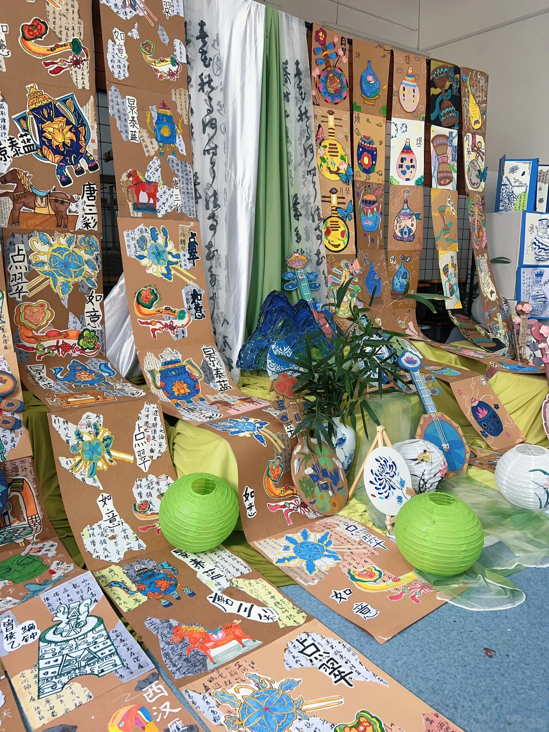 美术社团作品展???