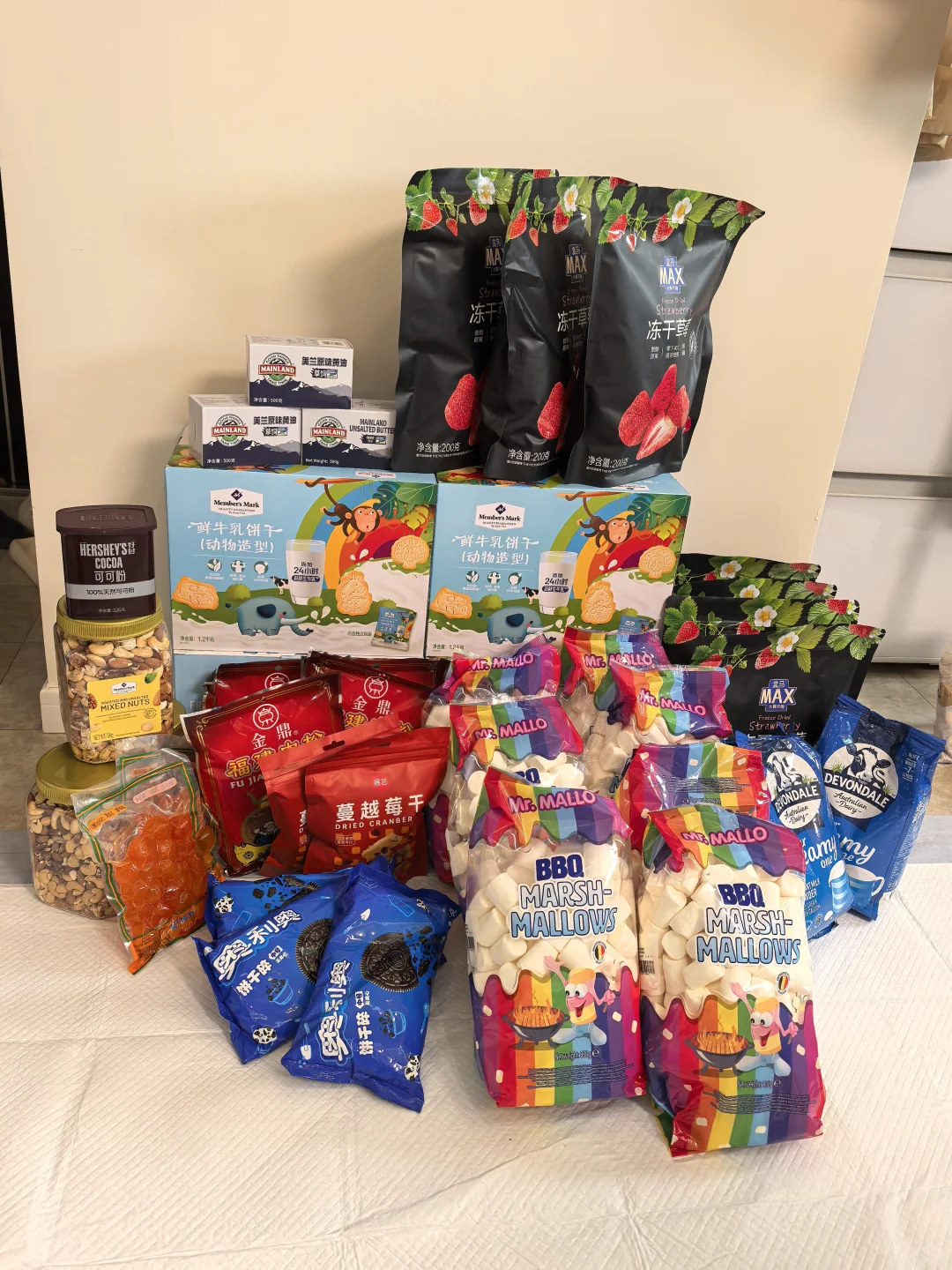 一年一度的雪花酥