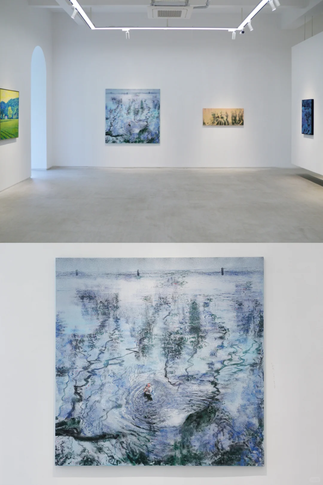 ?绘写山岚流水，天地转瞬的呼吸。