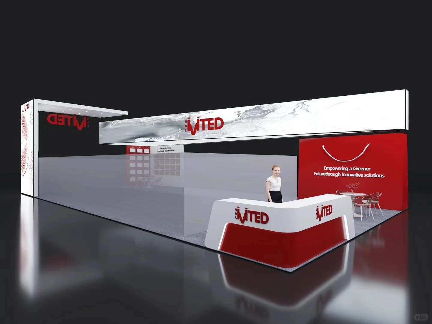 打破工业刻板印象！水墨山水展位出圈