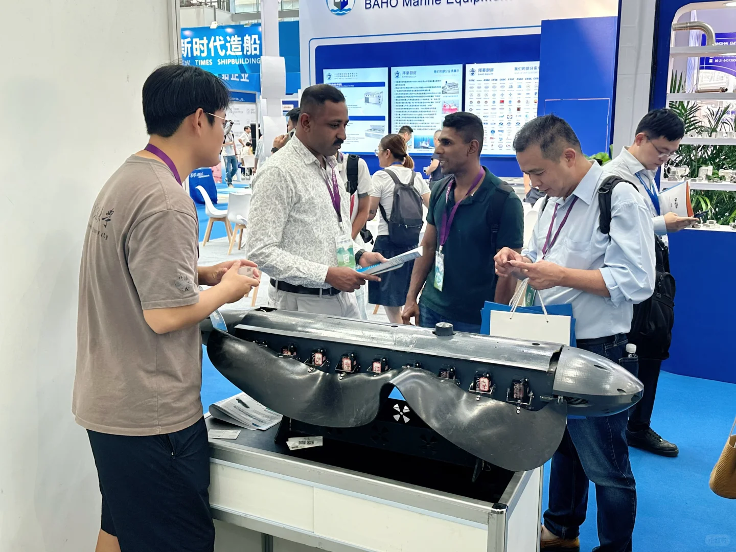 ?直击现场！水下航行器亮相南通海工展！