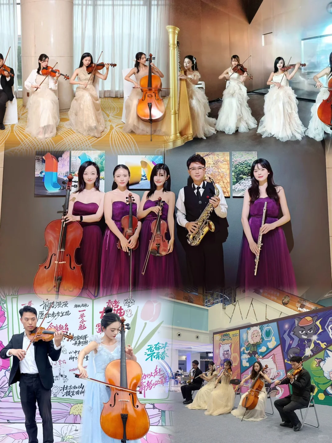 长沙：礼仪模特舞蹈乐队外籍拍摄古风民乐