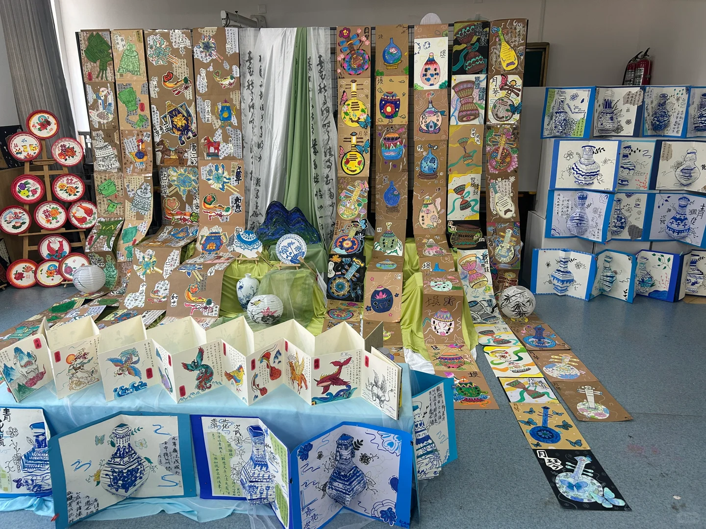 美术社团作品展???