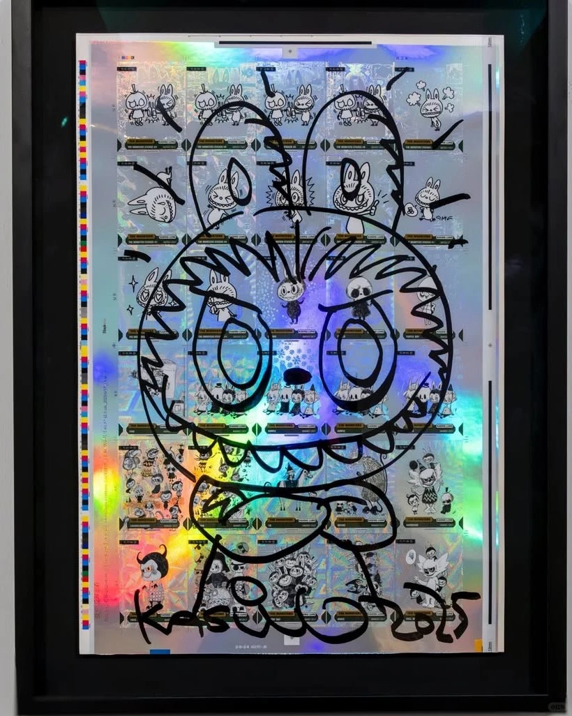 LABUBU 十周年巡展可以看到龙家升的手稿！