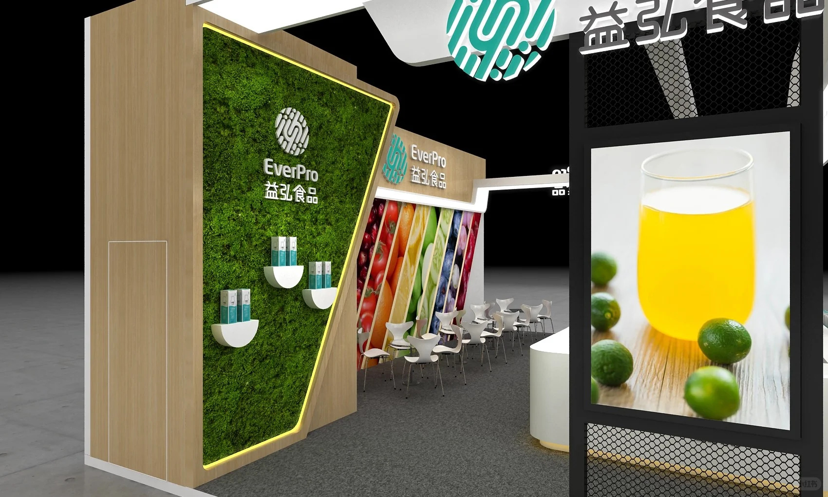 ?Hotelex 72平酒用展｜F IC糖酒会展台搭建