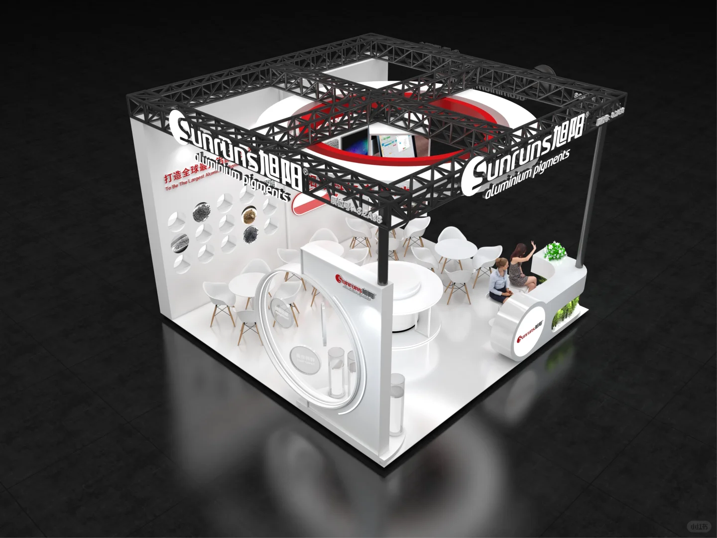 上海分析生化展搭建，