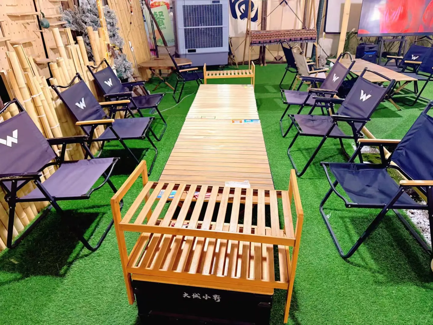 95 人户外家具行业招商会！场景与体验双佳