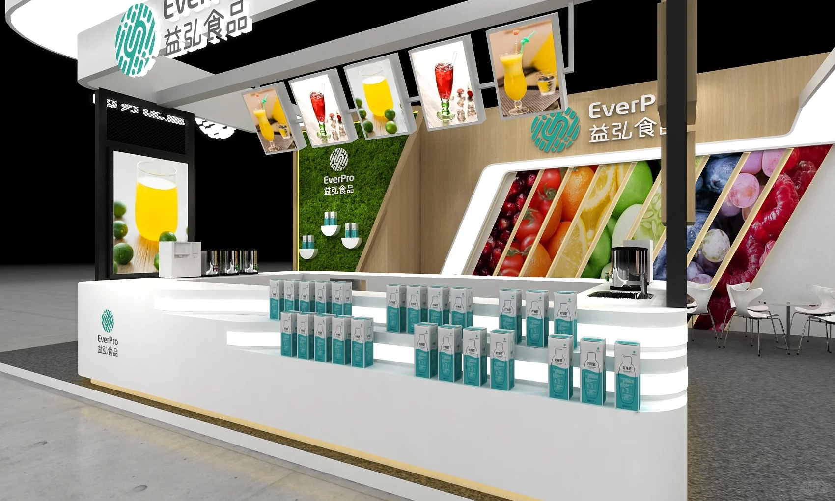 ?Hotelex 72平酒用展｜F IC糖酒会展台搭建