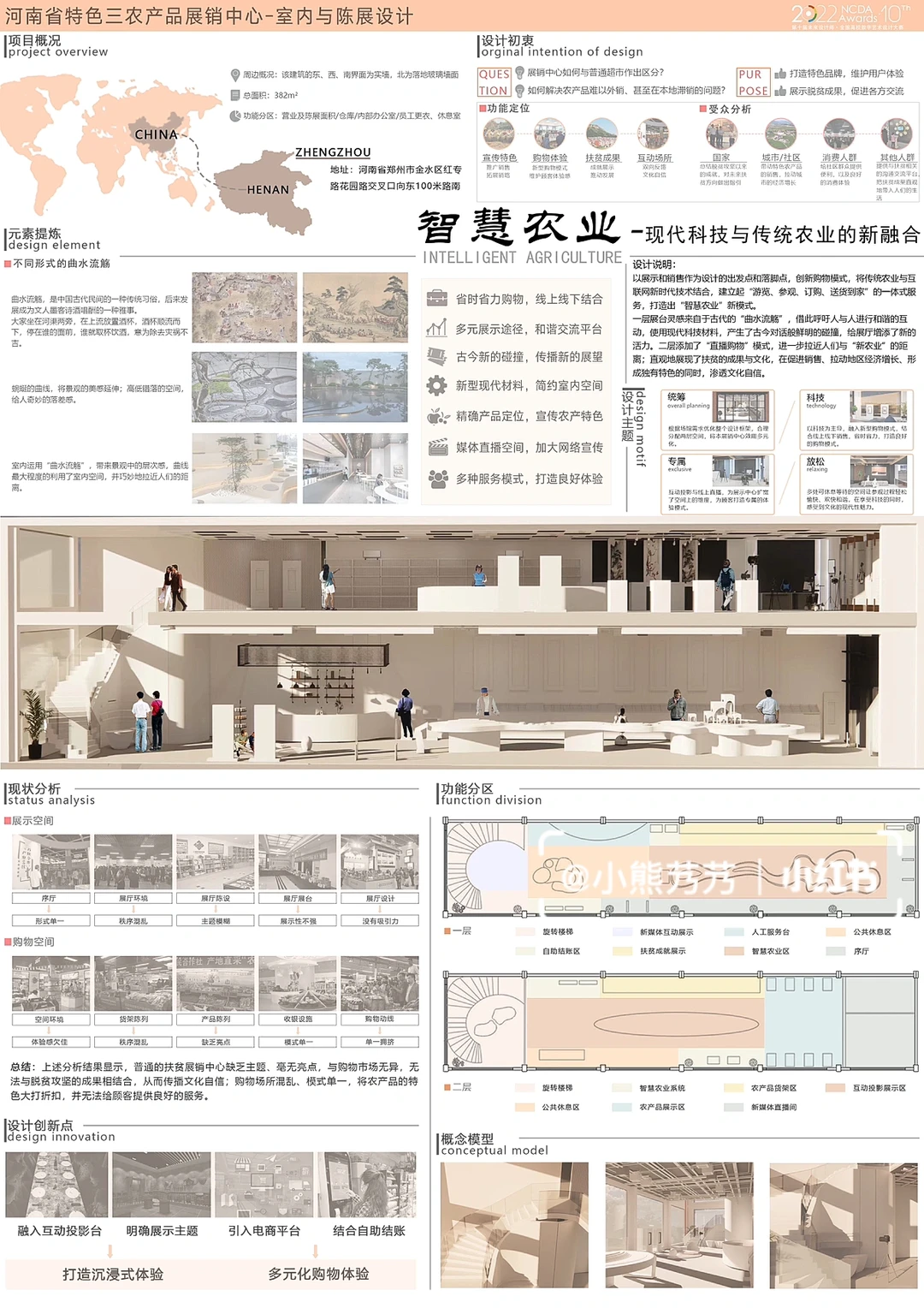 扶贫展销中心-室内与陈展设计
