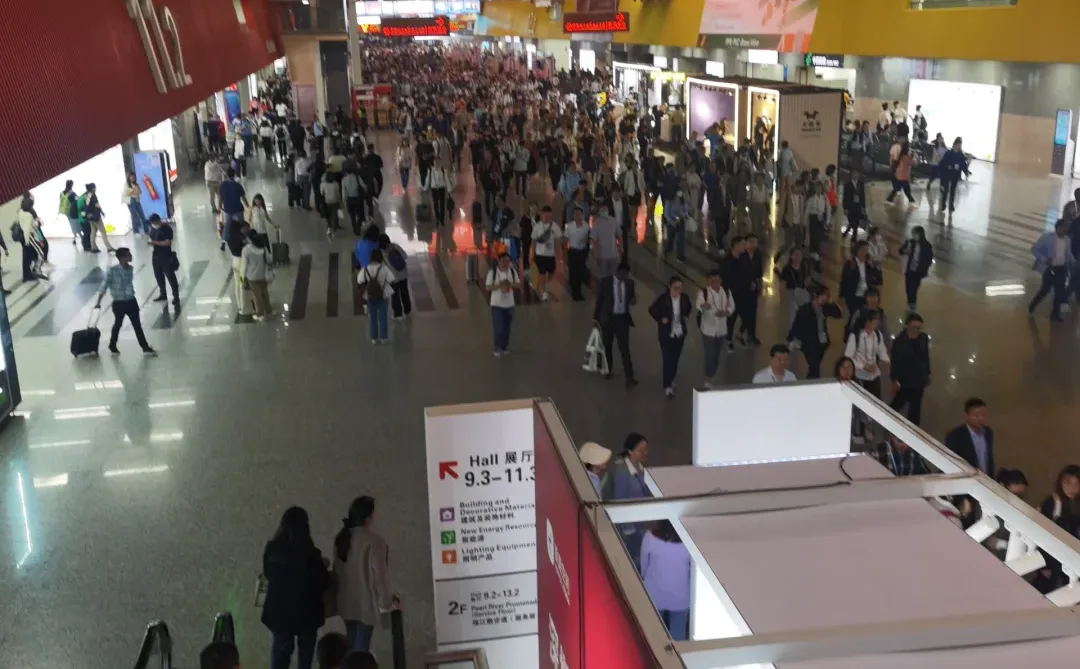 没有参展如何快速进入广交会展馆？