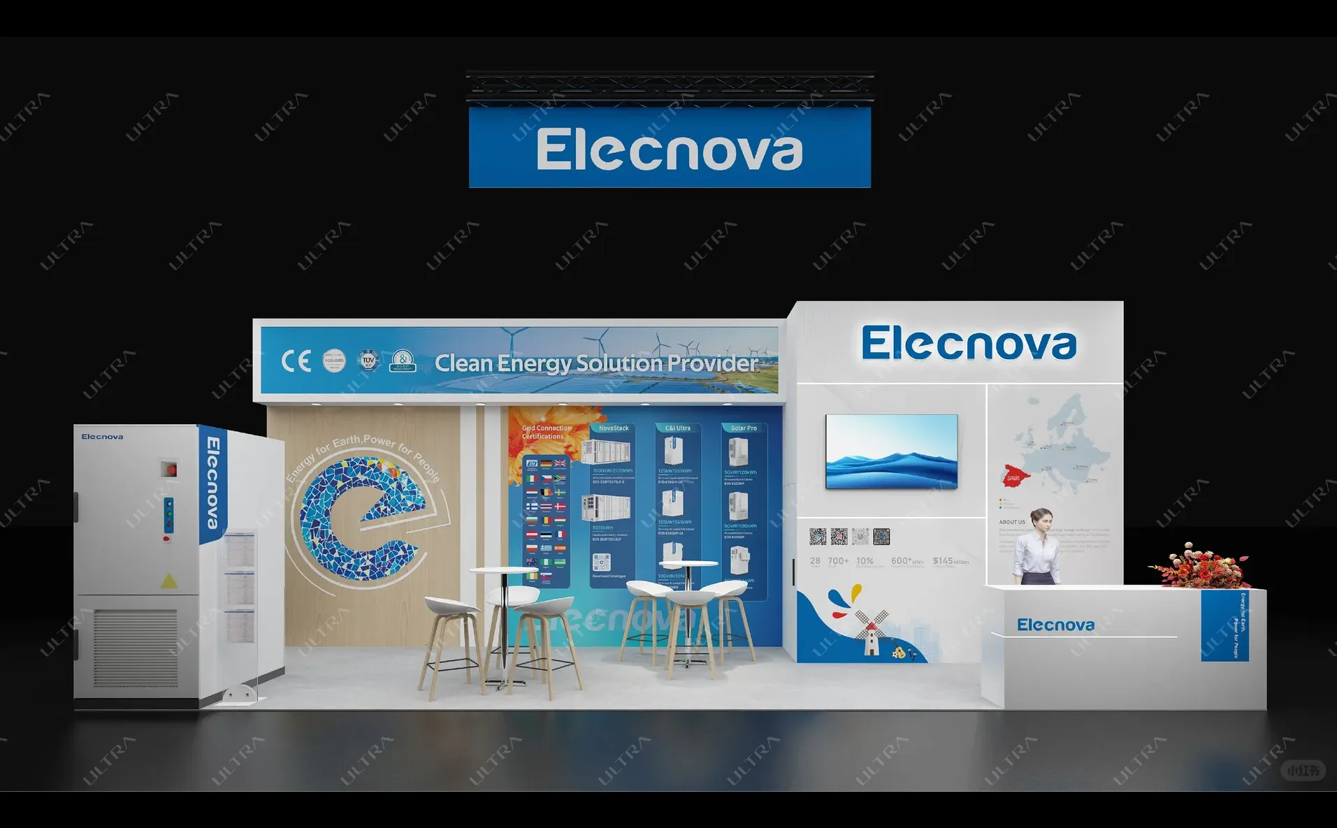 展台设计搭建丨艺塑品牌 展显 Elecnova