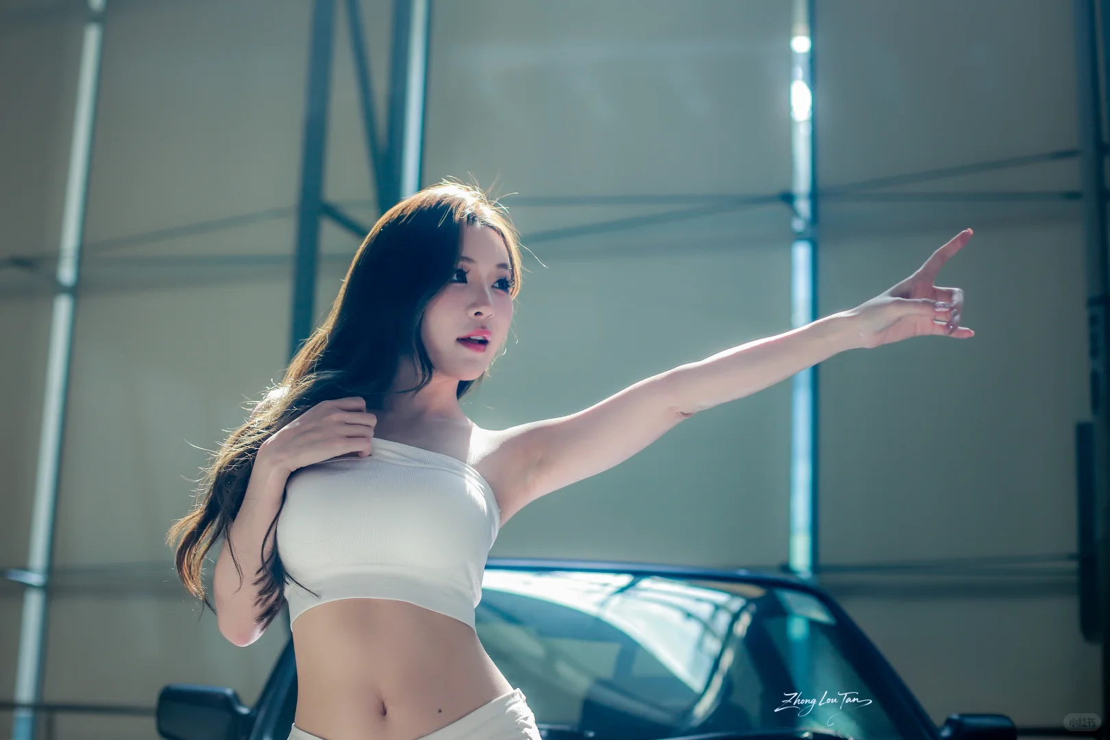 第一次拍到广州本地全自动模特