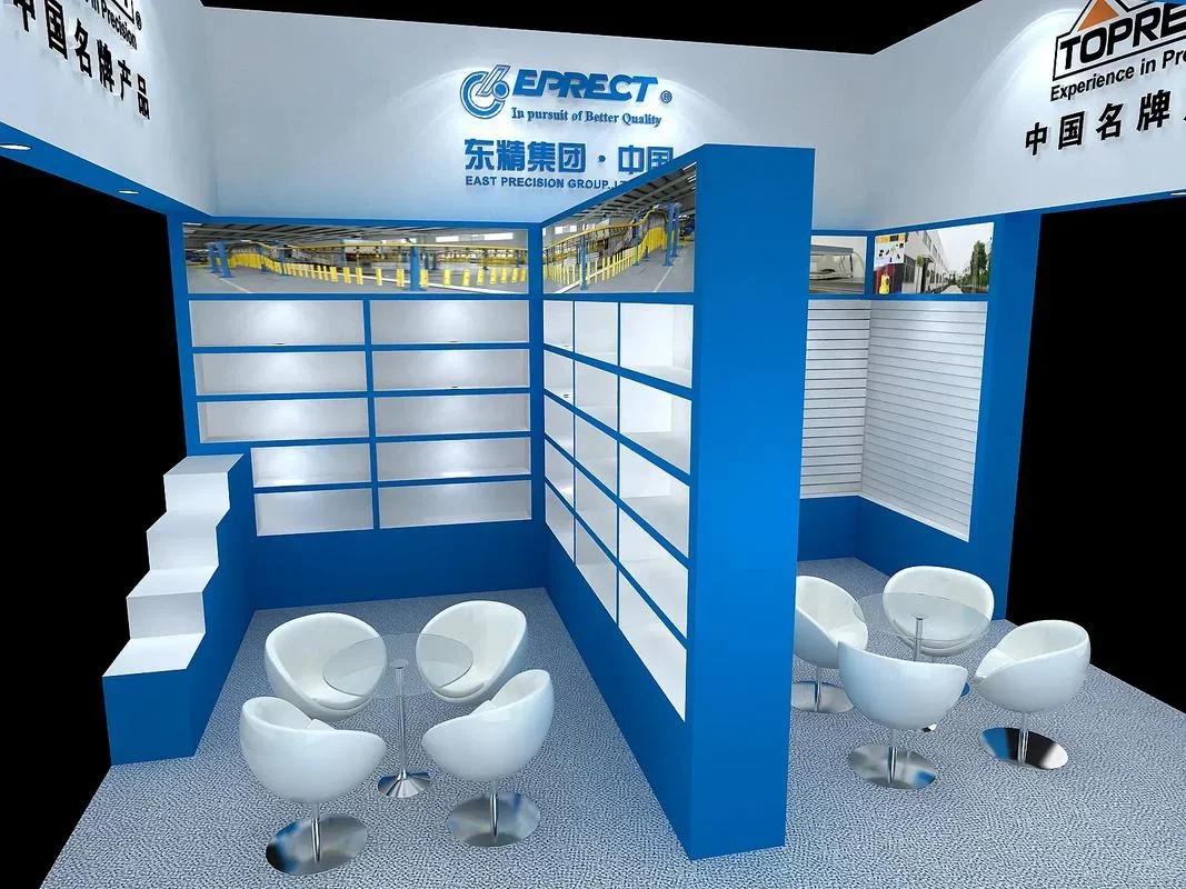 福建展位搭建｜工业风展位做出高级品牌感