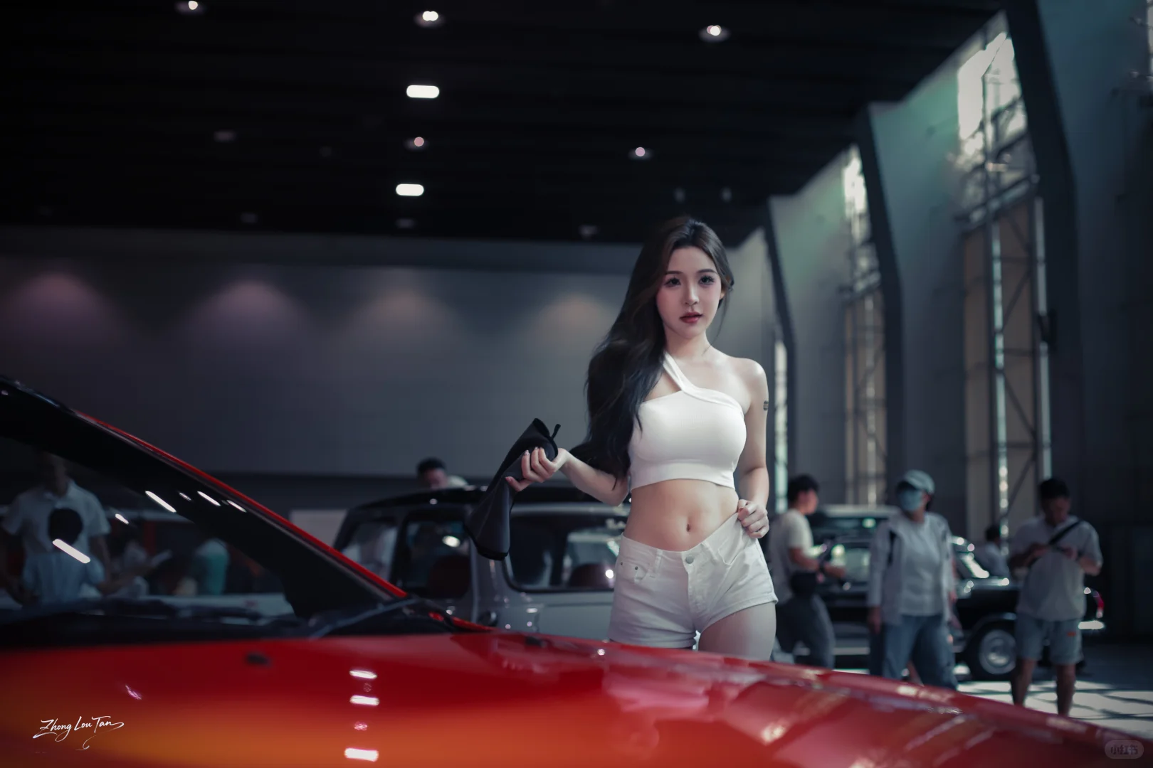 第一次拍到广州本地全自动模特