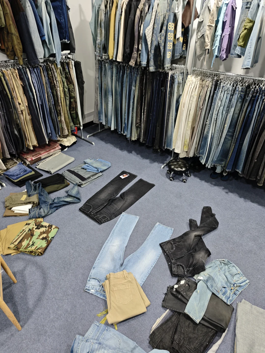 简单一组18张牛仔工厂