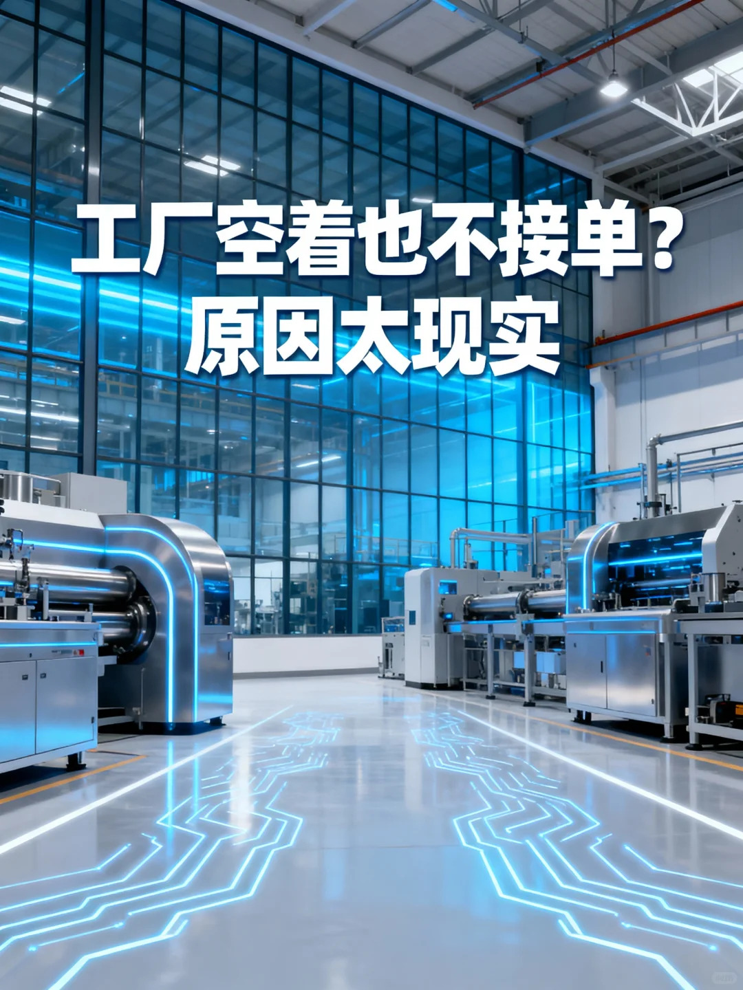 工厂空着也不接单？原因太现实