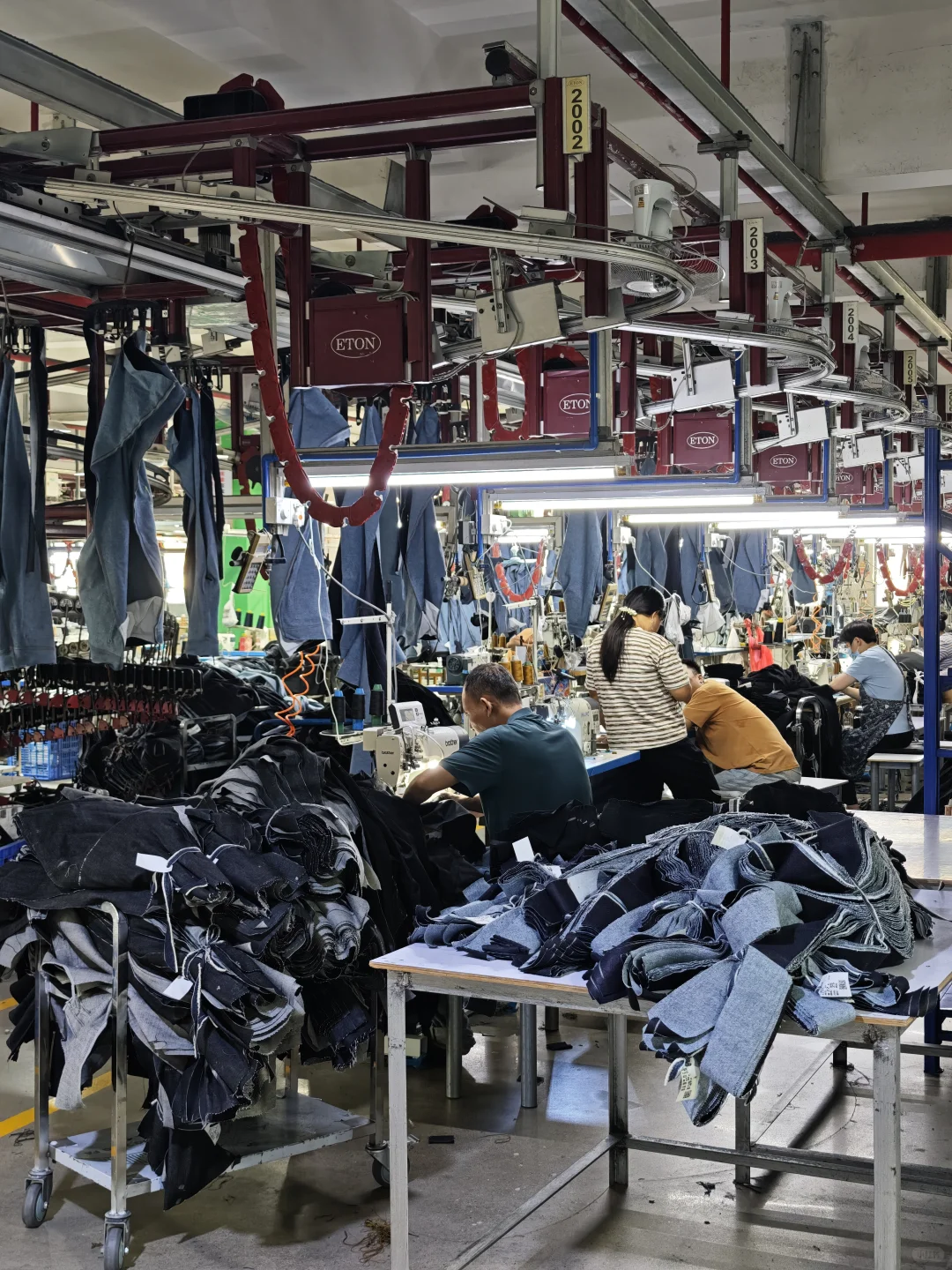 简单一组18张牛仔工厂