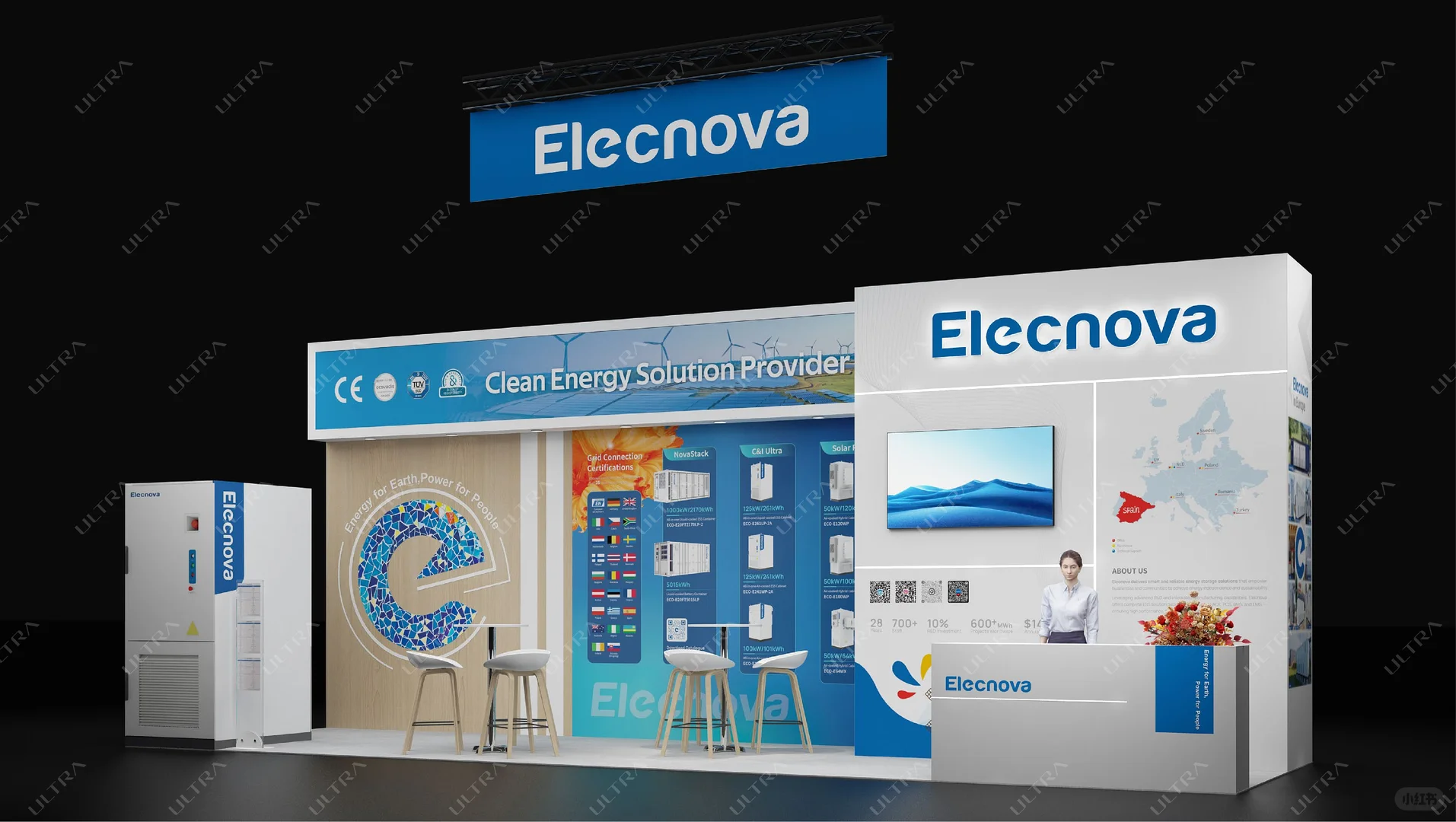 展台设计搭建丨艺塑品牌 展显 Elecnova