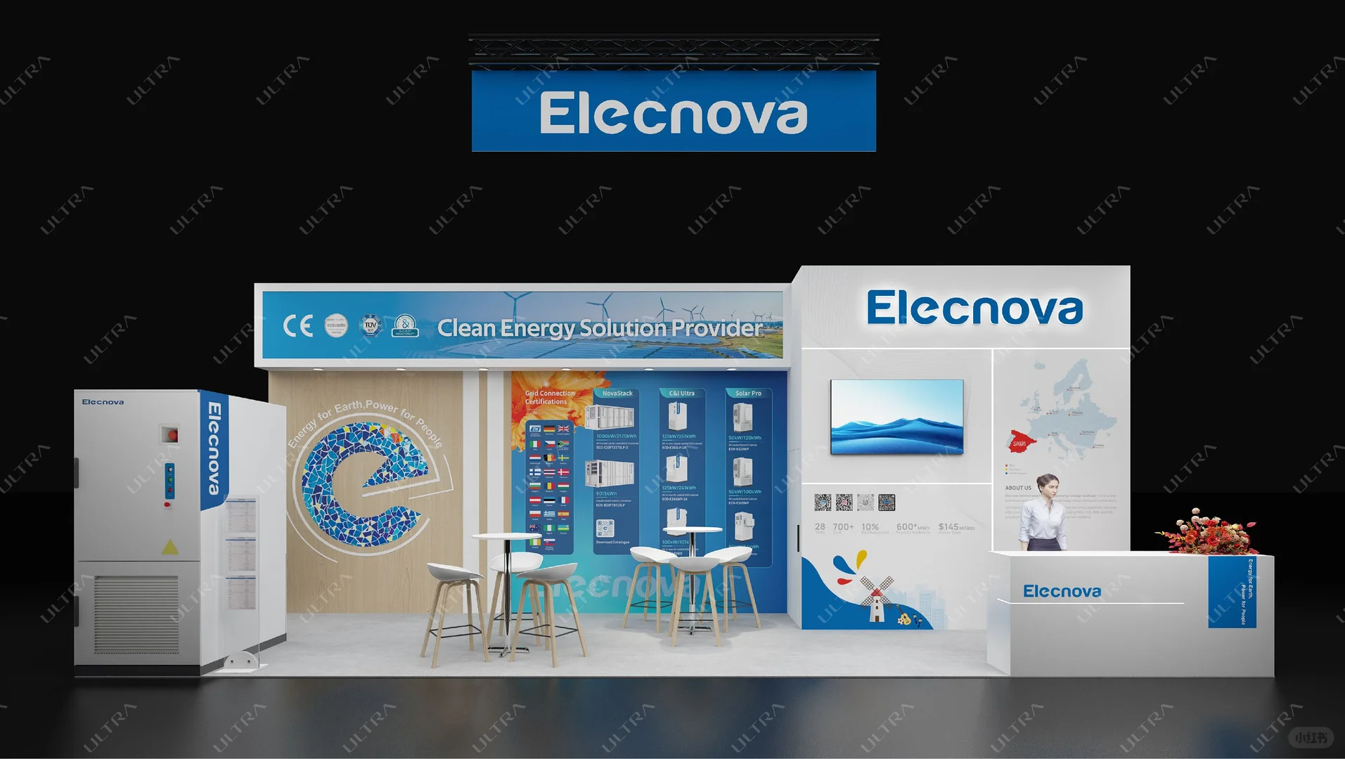 展台设计搭建丨艺塑品牌 展显 Elecnova
