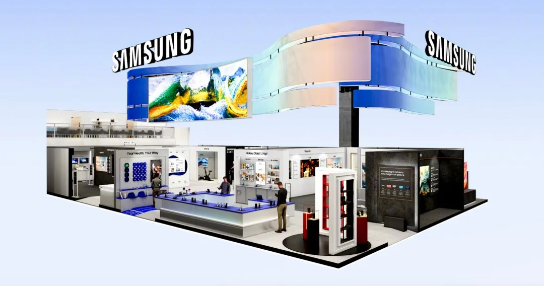 善纳设计丨带您云走进2025进博会丨三星展台