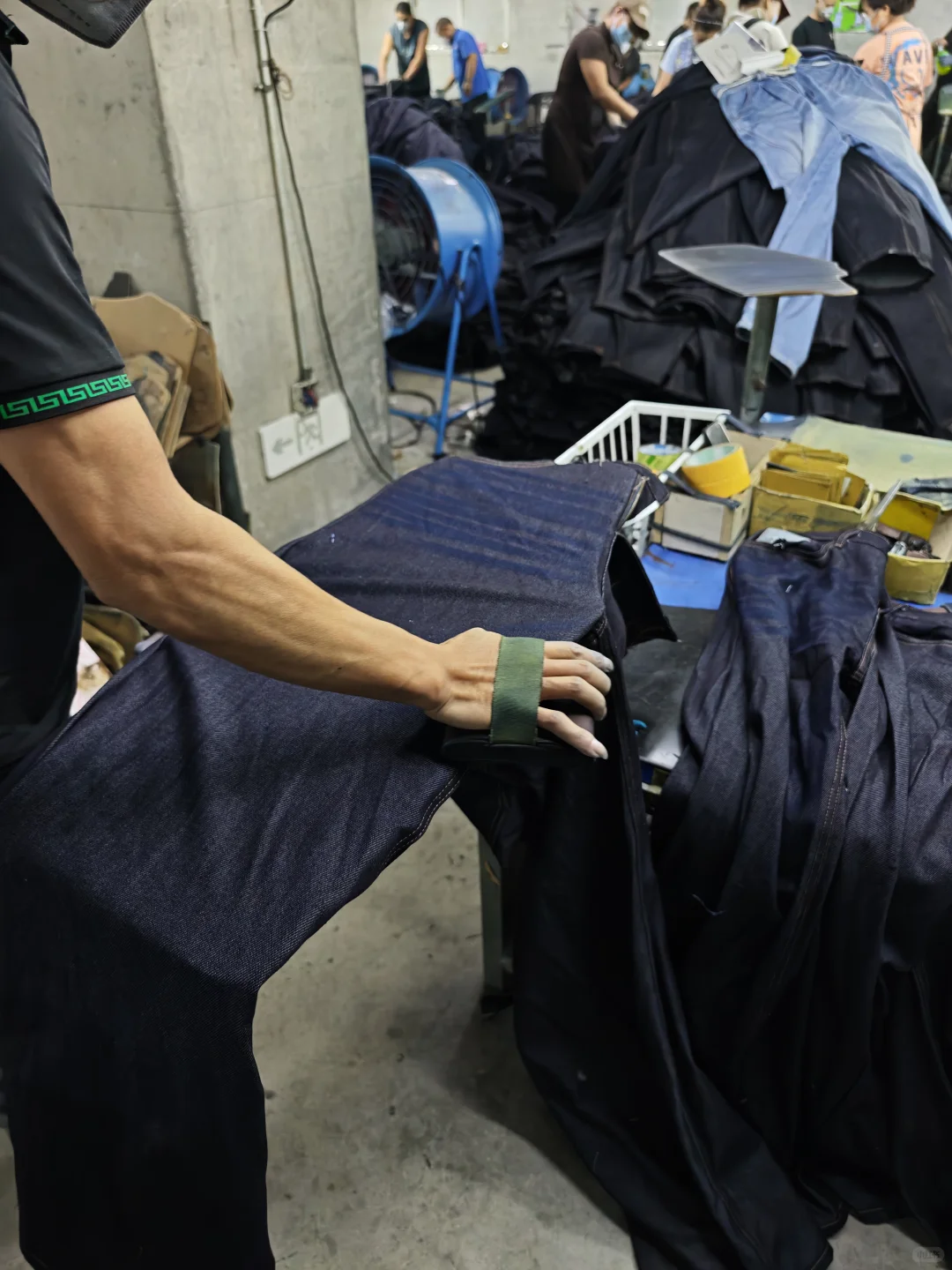 简单一组18张牛仔工厂