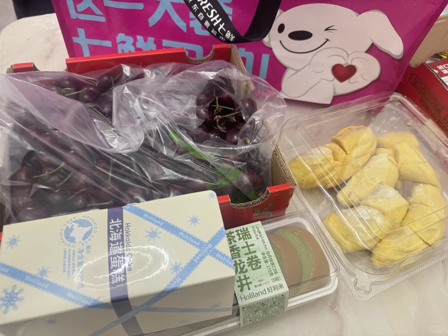 石家庄七鲜开业之凑热闹