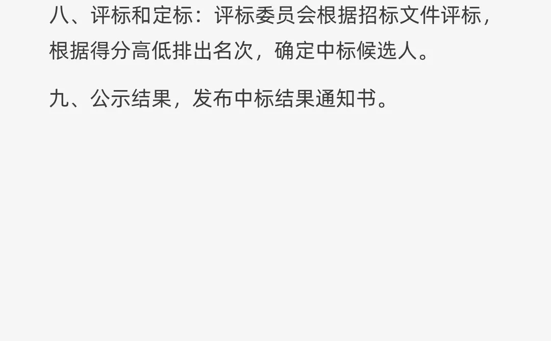 关于政府采购项目招标代理流程分享