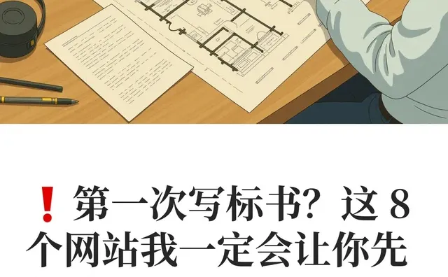 ❗️第一次写标书？这 8 个网站我一定会让