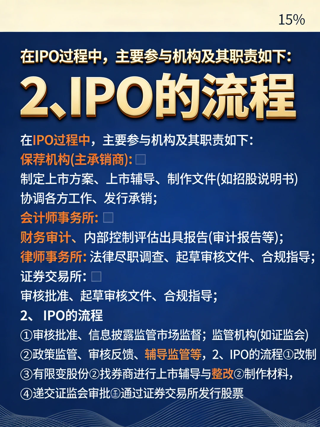IPO全揭秘：揭秘企业上市全过程！