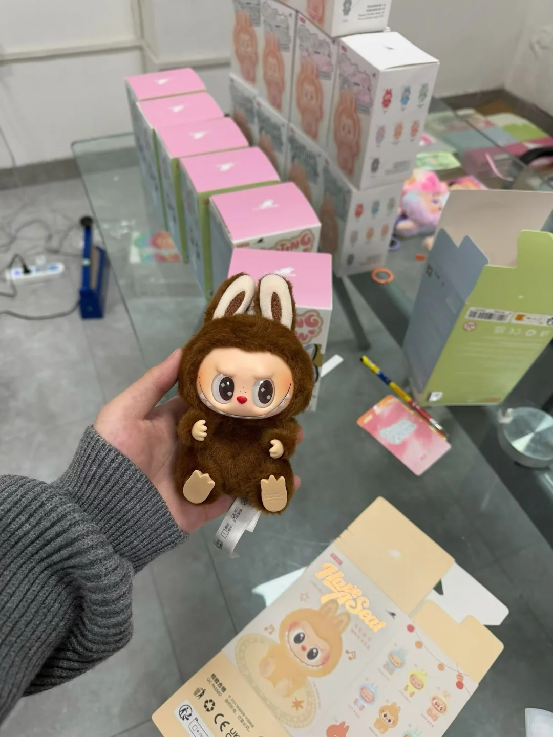 厂子清仓销货 出祖国版Labubu要的来 ?