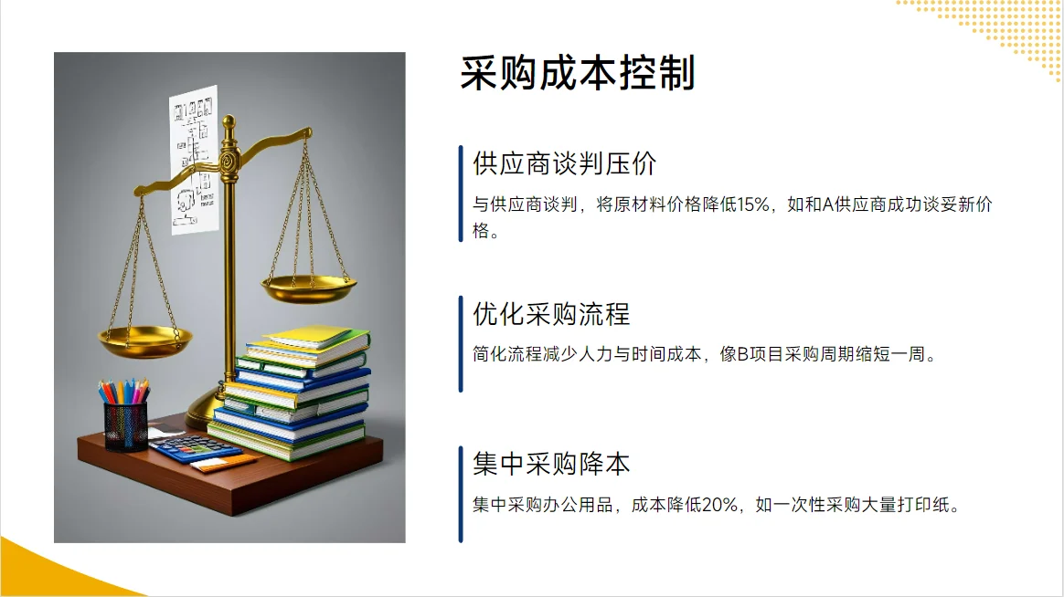 采购经理年终总结PPT （2025—2026）