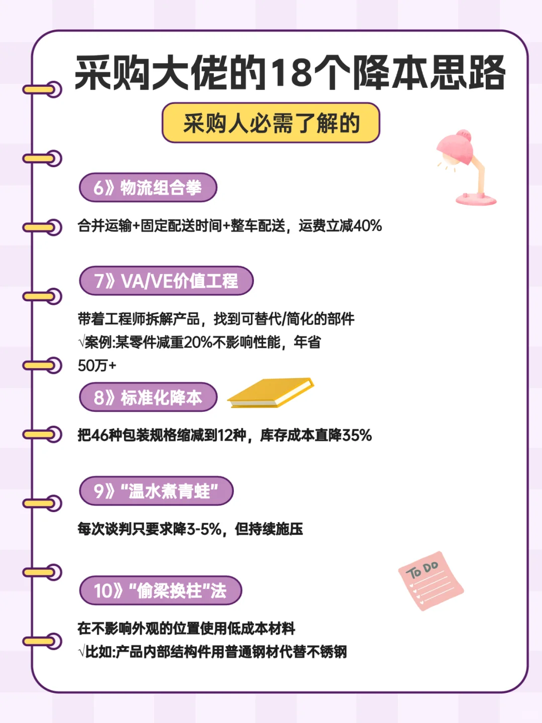 采购大佬的降本秘籍，学起来