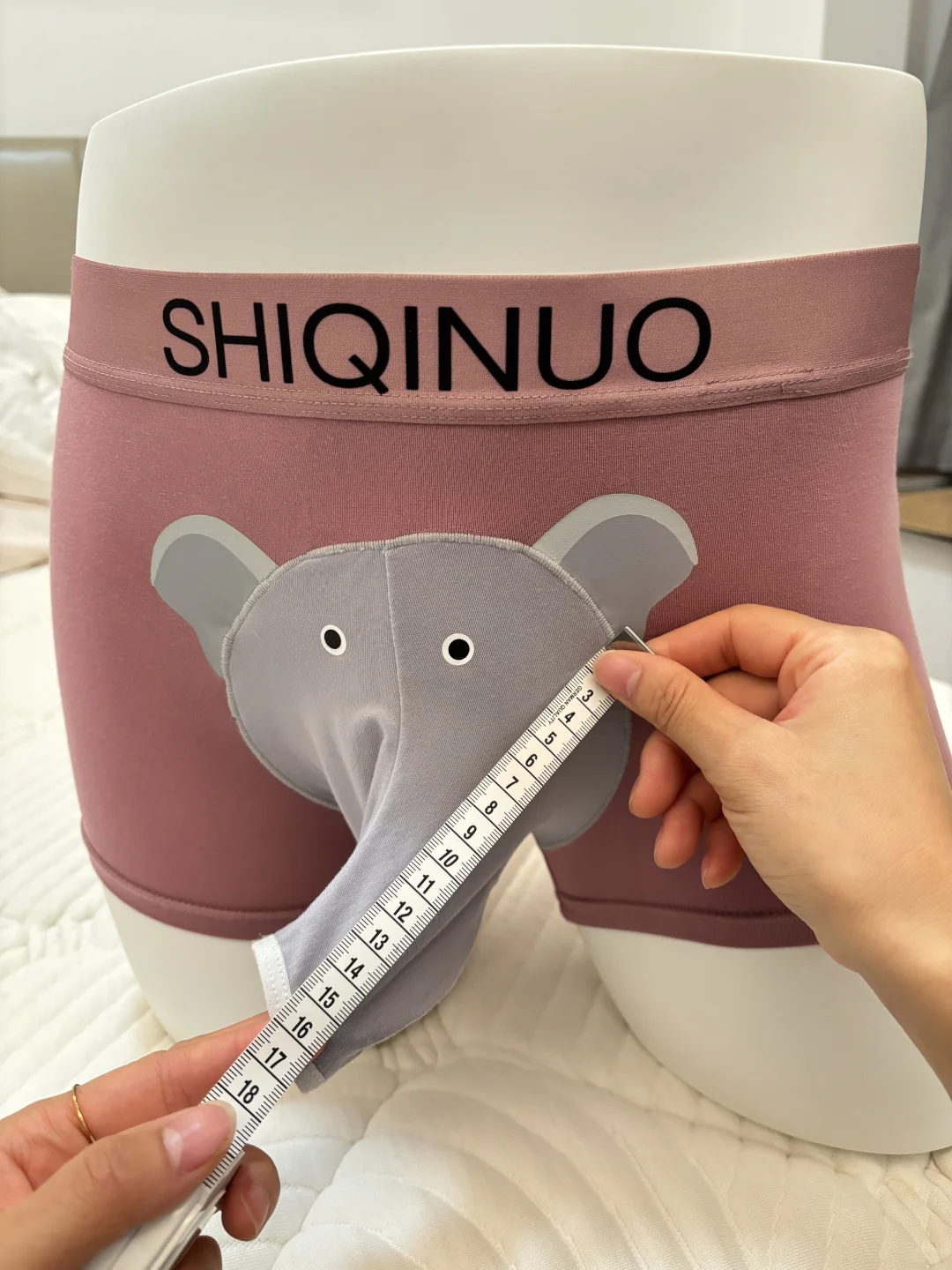 天冷了！给男朋友换上可爱大象内裤吧. ～