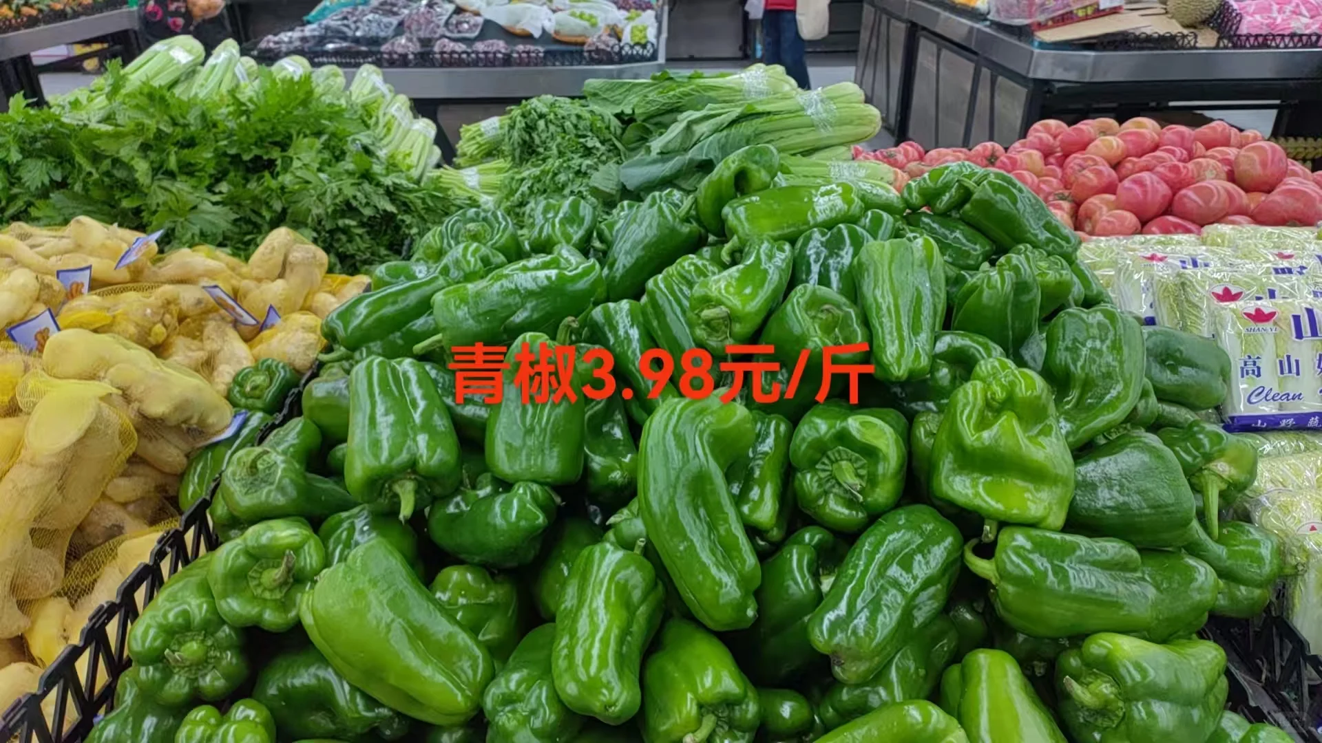 真实感受到今年的菜价了