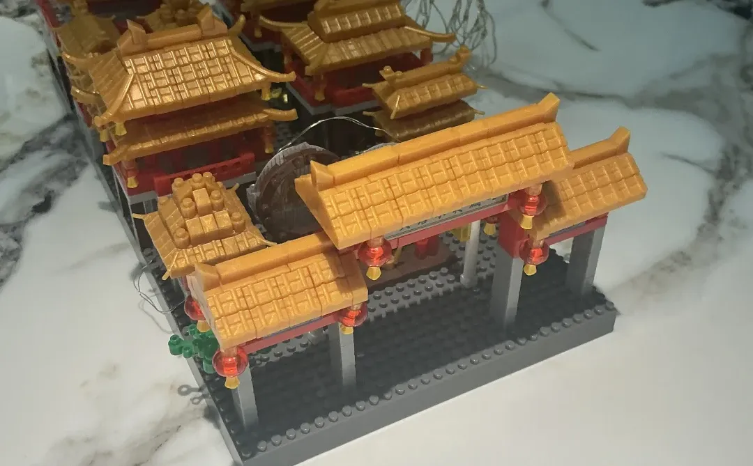 街景积木 中国积木 模型制作 沉浸式拼积木 积木 拼装玩具 我的积木小镇