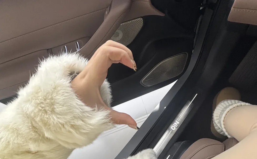 发位置，去接你 带你去兜兜风，手握方向盘的蔚来车主蔚来汽车 蔚来ES6