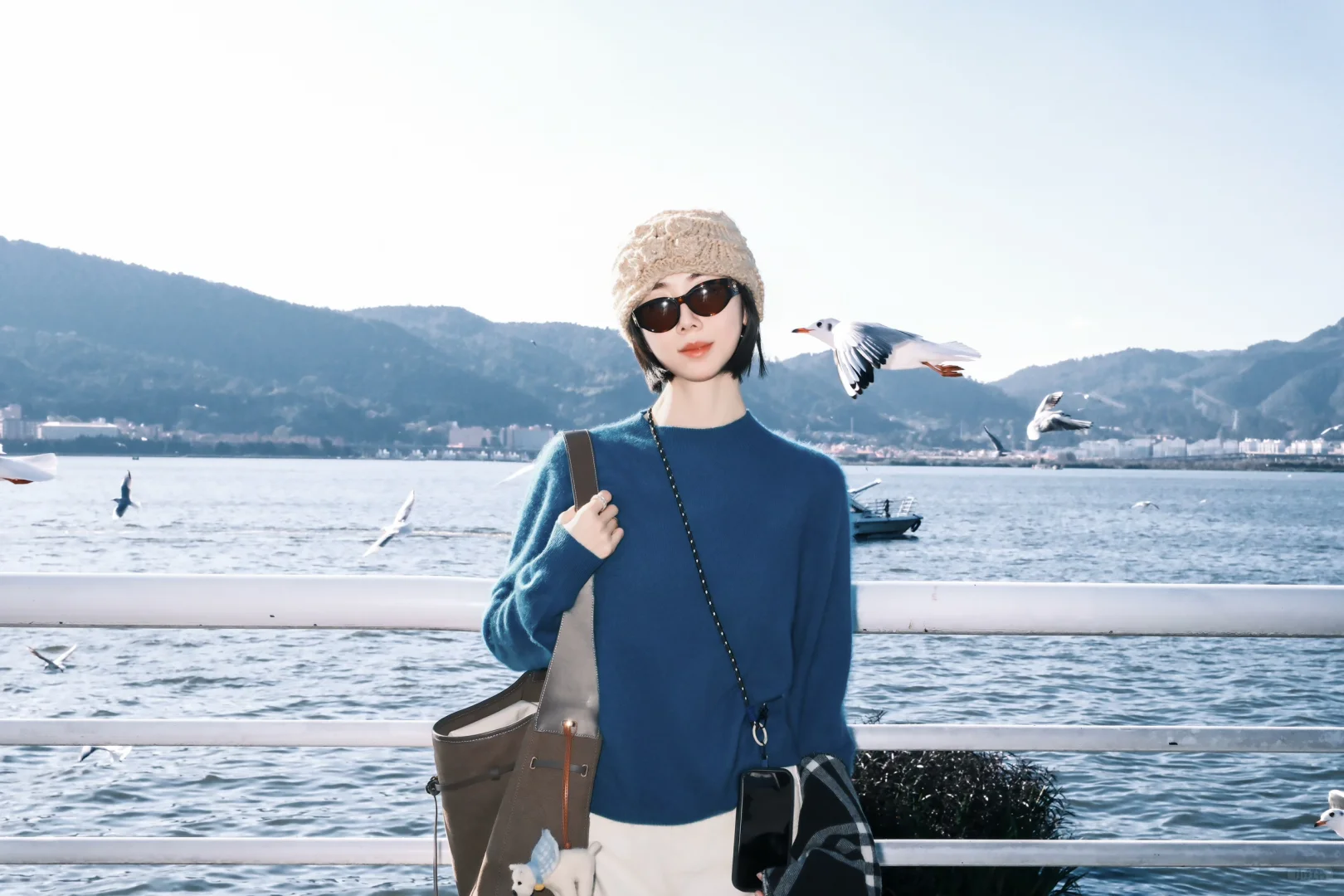 非常Lucky✌️遇到了滇池海鸥回迁时?