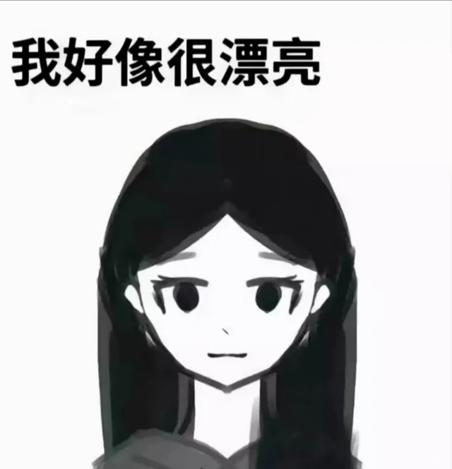 我好像很漂亮 但又不漂亮 我分不清了