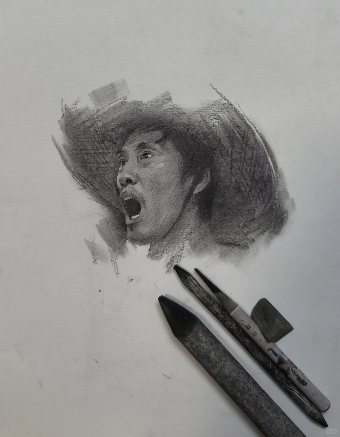 我认为，一幅好画是可以让观众听到声音的！