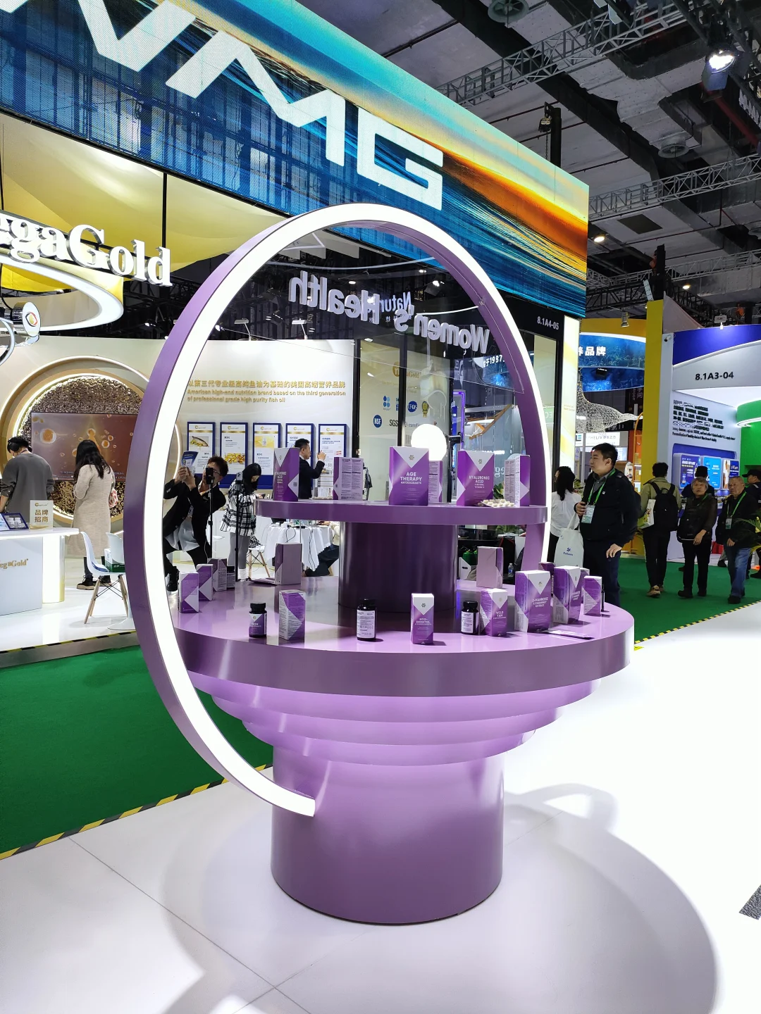 展台设计细节控!