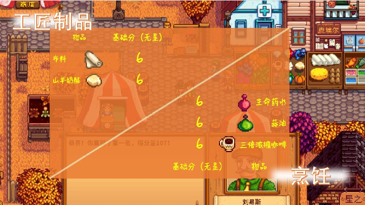 星露谷|第一年就获得秋季展览会第一名?