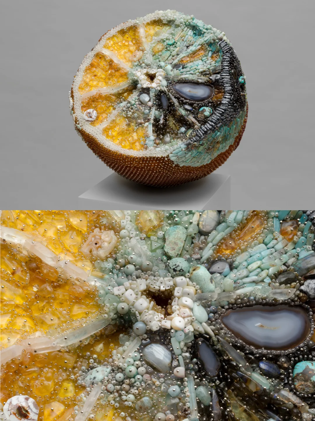 Kathleen Ryan：用宝石雕刻腐烂