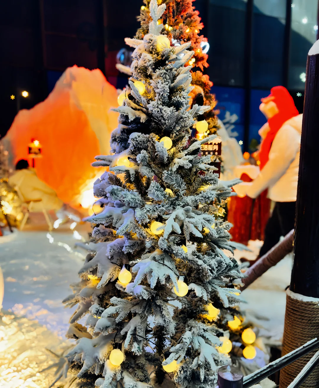 可能其实还是晚上更美丽[晚安R]哈尔滨 雪一落就美成了诗