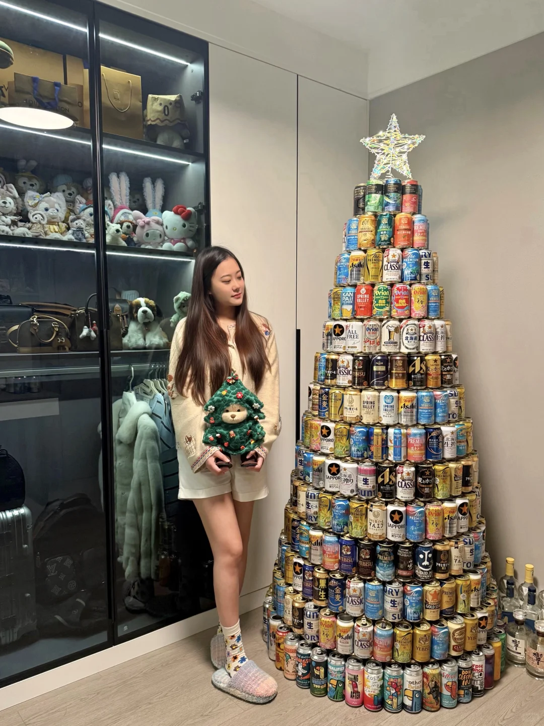 攒了快一年的圣诞树