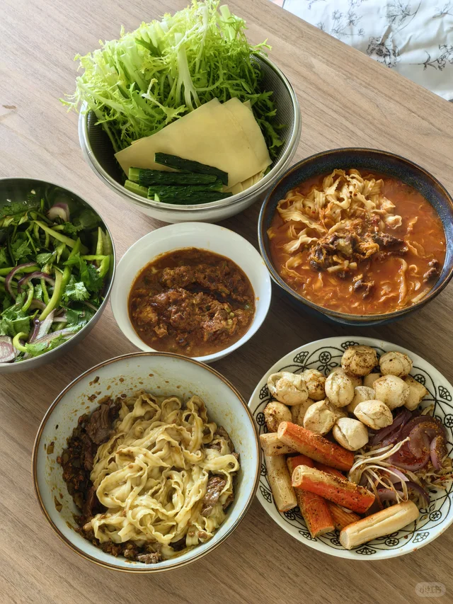 两个人每天只吃一顿饭的日常